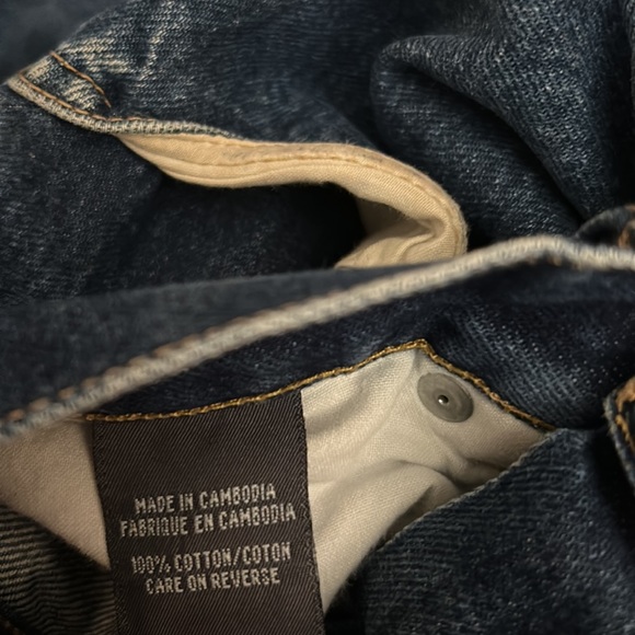 Vintage Alpha Numeric Environmental Protection Company Denim Jeans 30X30 - Picture 4 of 9